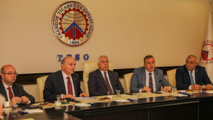 Başkan Özlü Trabzon’da Konuştu; ”Mega Endüstri Bölgeleri Türkiye’nin Sıçrama Projesidir”