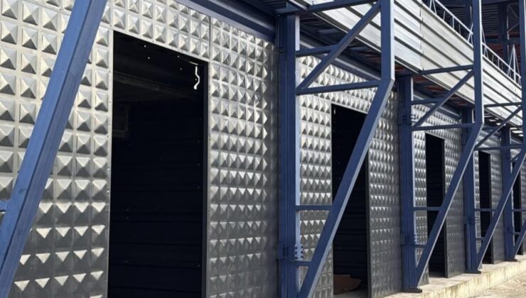 Şıralık Amatör Futbol Sahası’na Malzeme Deposu