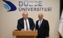 TÜBA Başkanı Prof. Dr. Muzaffer Şeker’den Düzce Üniversitesi Rektörü Prof. Dr. Nedim Sözbir’e Ziyaret
