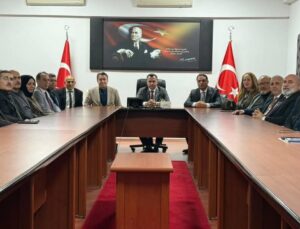 Akçakoca Kaymakamı Dr. Hacı Arslan Uzan’a Okul Müdürlerinden Yoğun Ziyaret