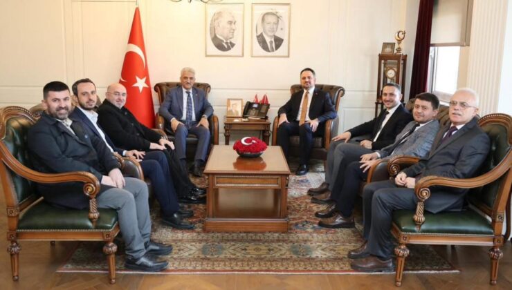 Bakan Yardımcısı Eminoğlu’ndan Vali Makas’a Hayırlı Olsun Ziyareti