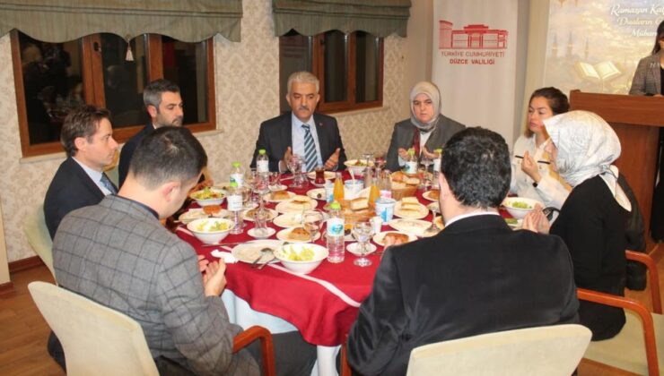 Düzce Tarım Ailesi İftarda Buluştu