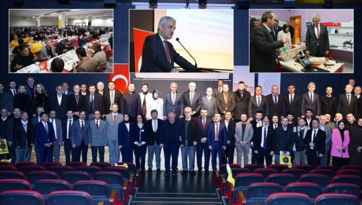 Düzce’de Eğitim Camiası İftar Sofrasında Bir Araya Geldi