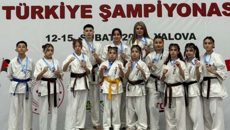 Yalova’daki Budokaido Şampiyonası’nda Düzce’den Büyük Başarı