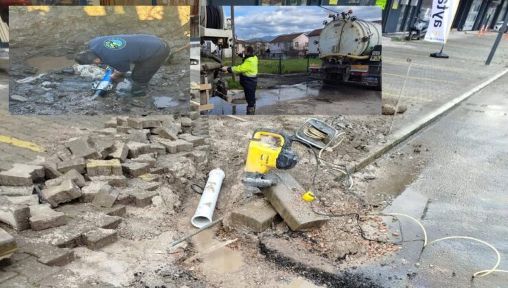 Düzce’de Altyapı Çalışmaları Aralıksız Sürüyor