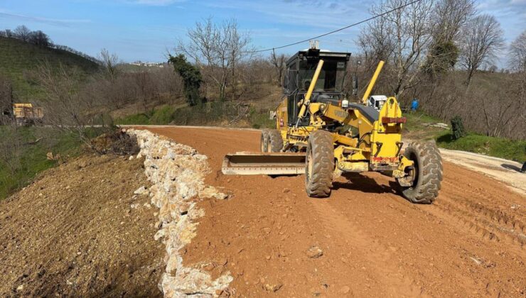 Koçar Köyü’ndeki Heyelan Alanında Çalışmalar Tamamlandı