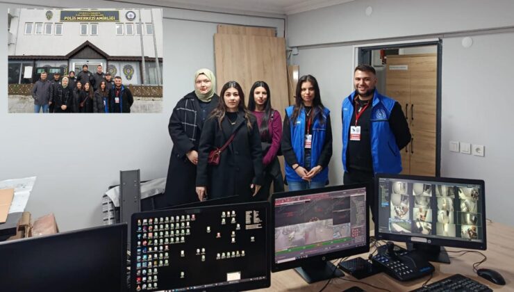 Gençler Merak Ediyor Topluluğu, Emniyet Teşkilatının Çalışmalarını Yerinde Gördü