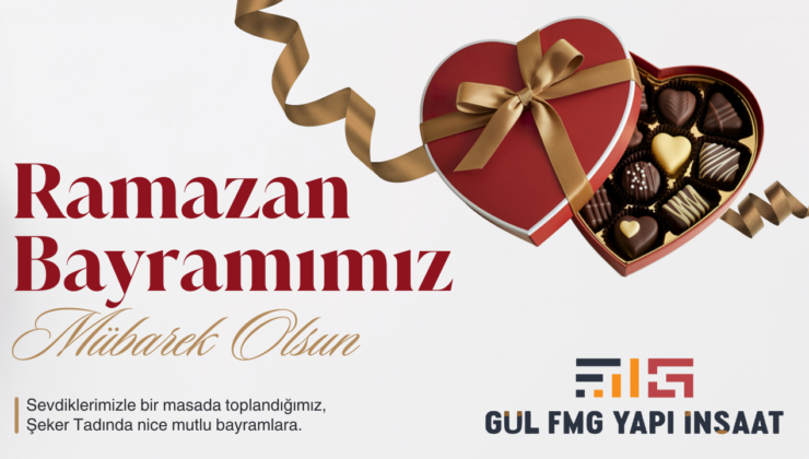 FMG YAPI RAMAZAN BAYRAMI REKLAM İLANI