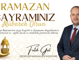 FATİH GÜL RAMAZAN BAYRAMI REKLAM İLANI