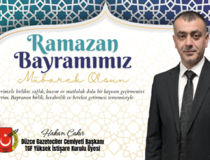 HAKAN ÇAKIR RAMAZAN BAYRAMI REKLAM İLANI
