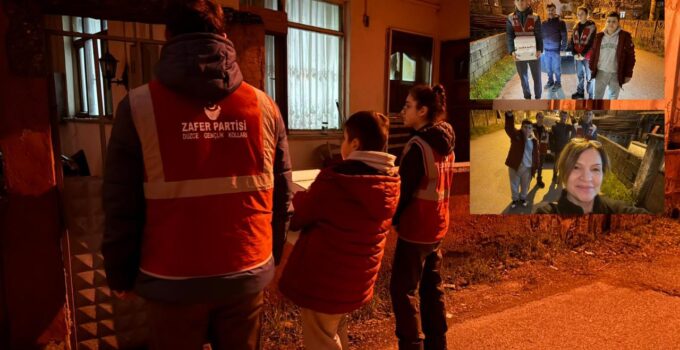 Zafer Partisi Düzce İl Başkanlığı ve Merkez İlçe Başkanlığı Ramazan Dayanışması