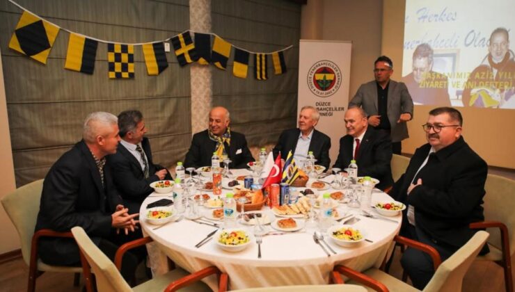 Düzce Fenerbahçeliler Derneği’nden Anlamlı İftar Buluşması