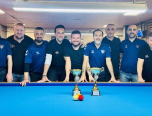 Düzce’de 3 Bant Bilardo Kulüpler Arası Bölgesel Lig Heyecanı Sona Erdi