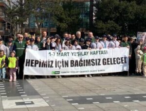 Düzce’de Farkındalık Yürüyüşü Yapıldı