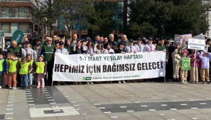 Düzce’de Farkındalık Yürüyüşü Yapıldı