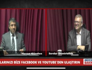 81 Düzce TV’de ‘Düzce’den Bakınca’ Programının Konuğu Hasan Günden Oldu
