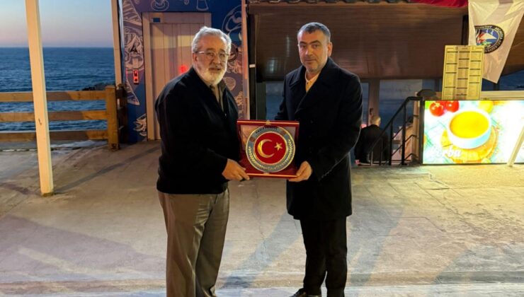 Düzce Gazeteciler Cemiyeti Başkanı Hakan Çakır, Kadir Pandul’u Ziyaret Etti