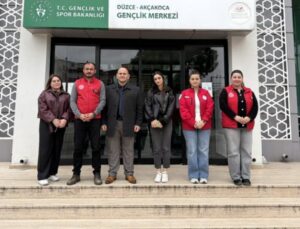 Düzce Üniversitesi Rekreasyon ve Yönetim Topluluğu ile Proje Toplantısı Yapıldı