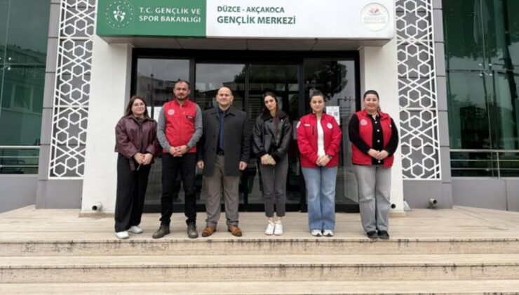 Düzce Üniversitesi Rekreasyon ve Yönetim Topluluğu ile Proje Toplantısı Yapıldı