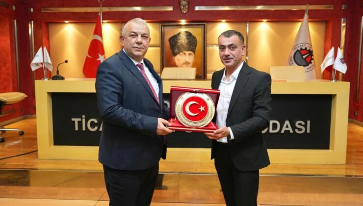 Başkan Hakan Çakır, DTSO Başkanı Erdoğan Bıyık’ı Ziyaret Etti