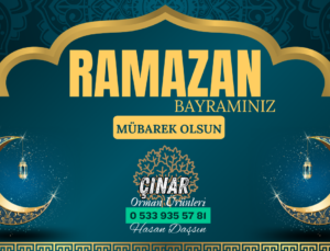 ÇINAR ORMAN ÜRÜNLERİ RAMAZAN BAYRAMI REKLAM İLANI