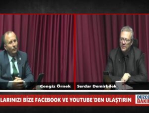“Düzce’den Bakınca” Programında Cengiz Örnek Konuk Oldu