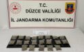 Düzce’de Jandarma Ekiplerinden Uyuşturucu Operasyonu