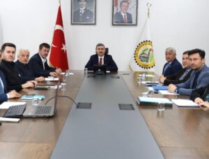 Düzce’de İl Encümen Toplantısı Gerçekleştirildi