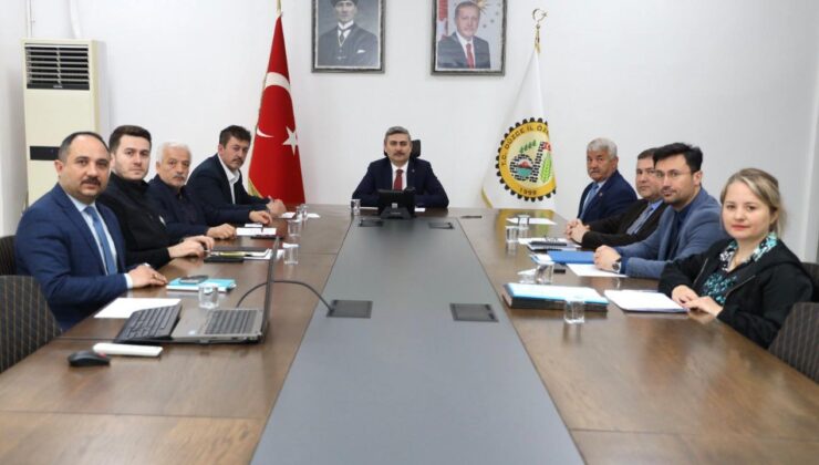 Düzce’de İl Encümen Toplantısı Gerçekleştirildi