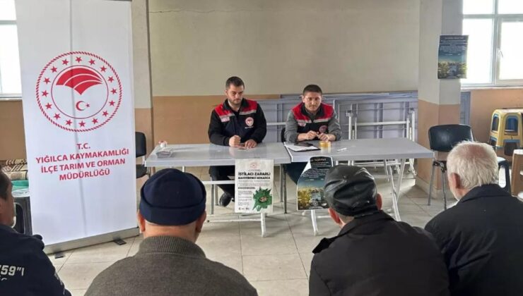 Yığılca Redifler Köyü’nde Çiftçilere Yönelik Bilgilendirme Toplantısı Düzenlendi