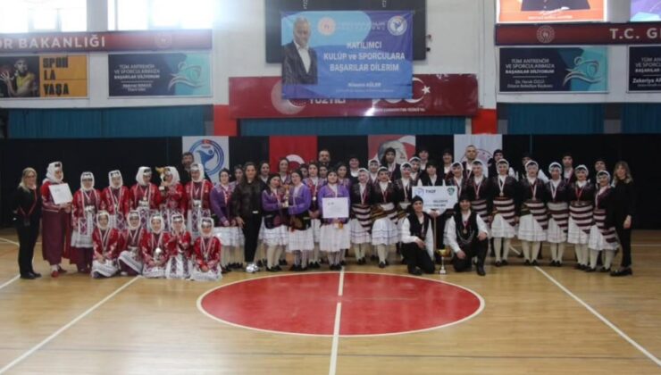 Düzce’de Halk Oyunları Şöleni: İl Birincileri Belli Oldu