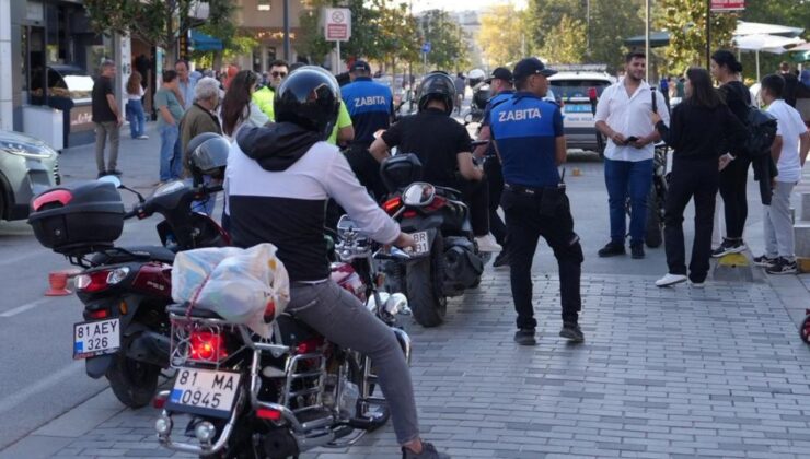 Düzce’de Motosiklet Denetimleri Sıklaştırıldı