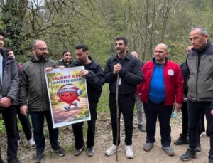 Akçakoca’da Gençler Doğada Yürüdü, Sağlık İçin Bilgilendirildi