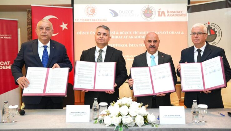 İhracat Akademisi Protokolü İmzalandı