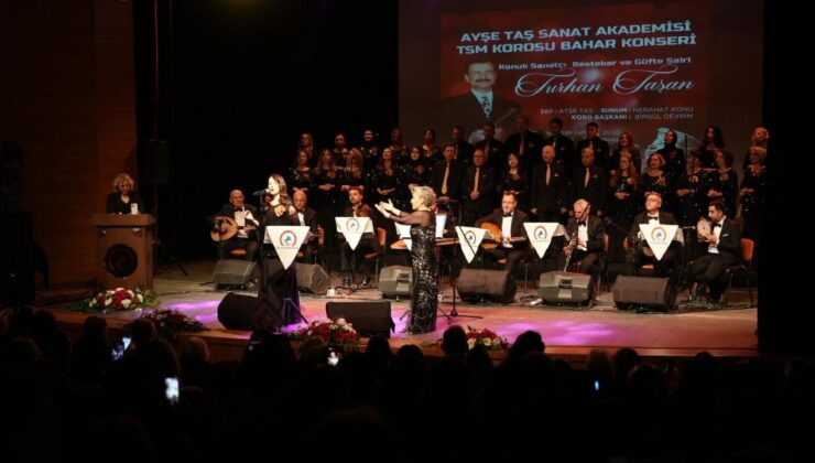 Ayşe Taş TSM Korosu’ndan Bahar Konseri: Sanatseverlere Unutulmaz Gece