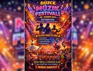 Düzce’de Bahar Coşkusu: Müzik Festivali Başlıyor