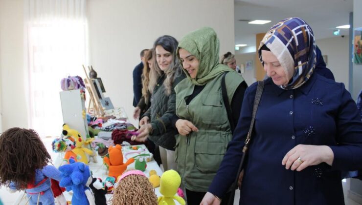 Gelenekten Geleceğe Uzanan El Emeği Sergisi Yoğun İlgi Gördü