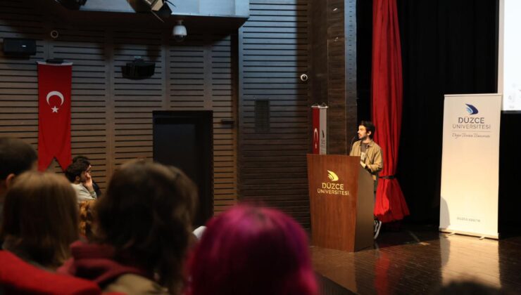 Düzce Üniversitesi’nde “Sesin Yolculuğu” Konferansı Düzenlendi