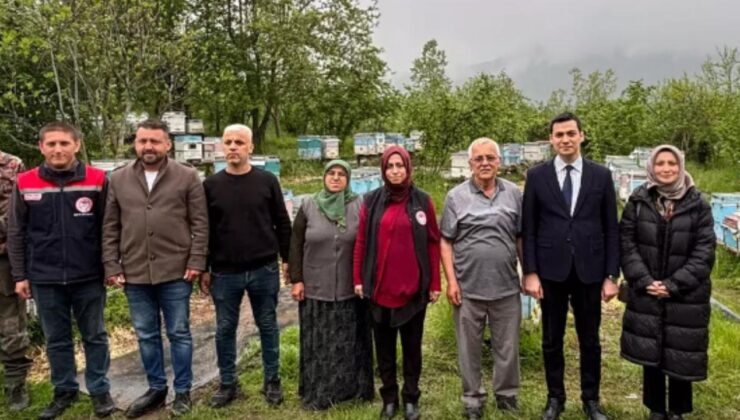 Dünya Çiftçiler Günü’nde Arıcılık İşletmesine Ziyaret