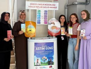 Yığılca İlçe Devlet Hastanesi’nden Sağlık Farkındalık Etkinliği