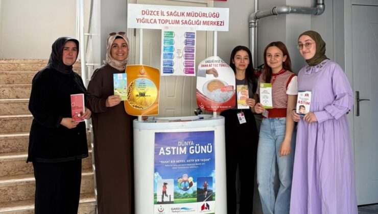 Yığılca İlçe Devlet Hastanesi’nden Sağlık Farkındalık Etkinliği