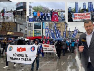 Düzce’de 1 Mayıs’ta Emekçiler Alanlara İndi