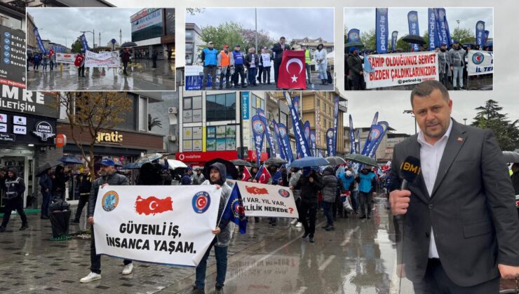 Düzce’de 1 Mayıs’ta Emekçiler Alanlara İndi