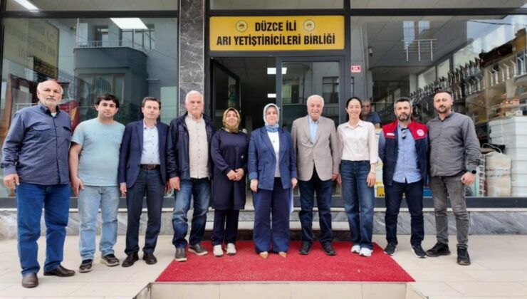 Düzce İl Tarım ve Orman Müdürü Esra Uzun’dan Dünya Arı Günü’nde Arıcılara Ziyaret