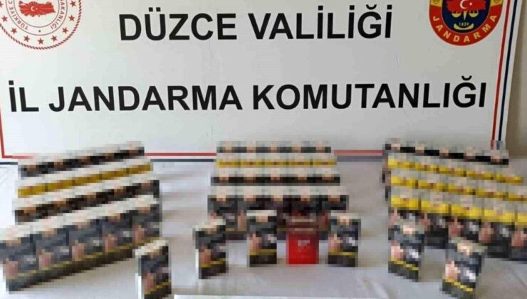 Düzce’de Binlerce Kaçak Ürün Ele Geçirildi