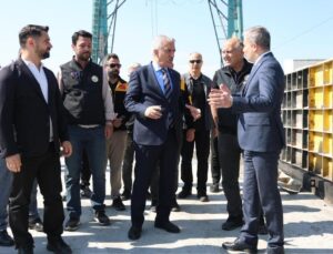 Düzce Valisi Mehmet Makas, İl Özel İdaresi Üretim Tesislerinde İncelemelerde Bulundu