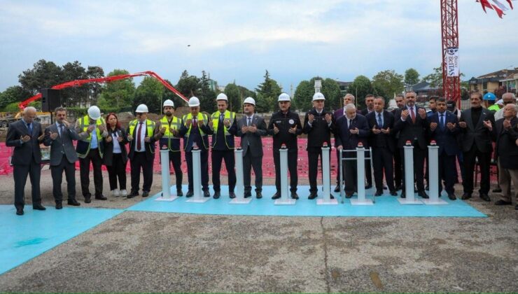 Düzce’de Anıt Eser Projesinin Temeli Atıldı