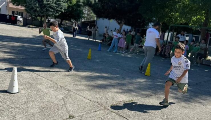 Cumayeri’nde Minikler İFET Oyunlarında Buluştu