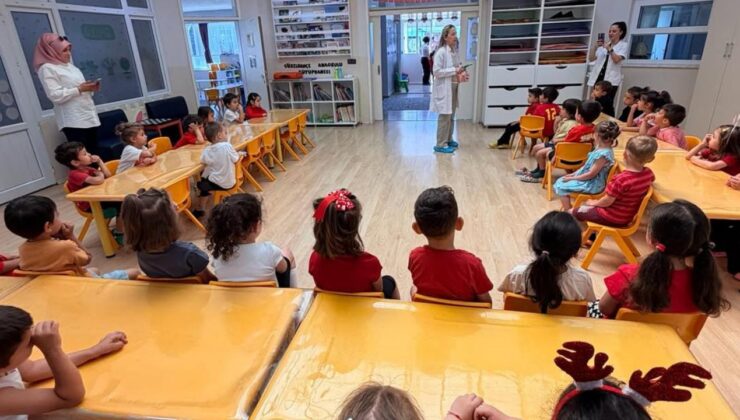 Miniklere Hem Sağlık Hem 112 Bilinci Aşılandı