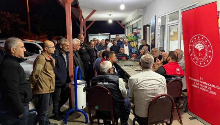Kızılüzüm Köyü’nde Tarımın Gündemi Masaya Yatırıldı